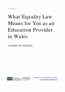 What Equality Law Means for You as an Education Provider in Wales